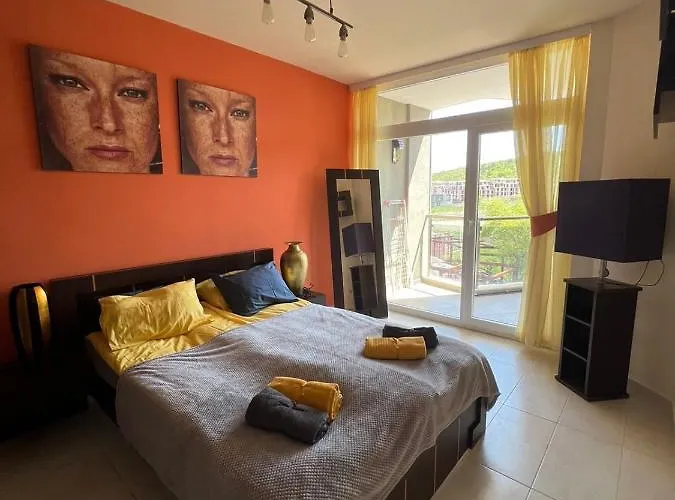 Bulgaria Na Lato Z Widokiem Na Morze