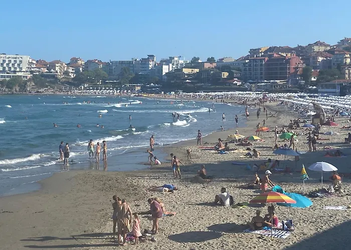 Bulgaria Na Lato Z Widokiem Na Morze דירה
