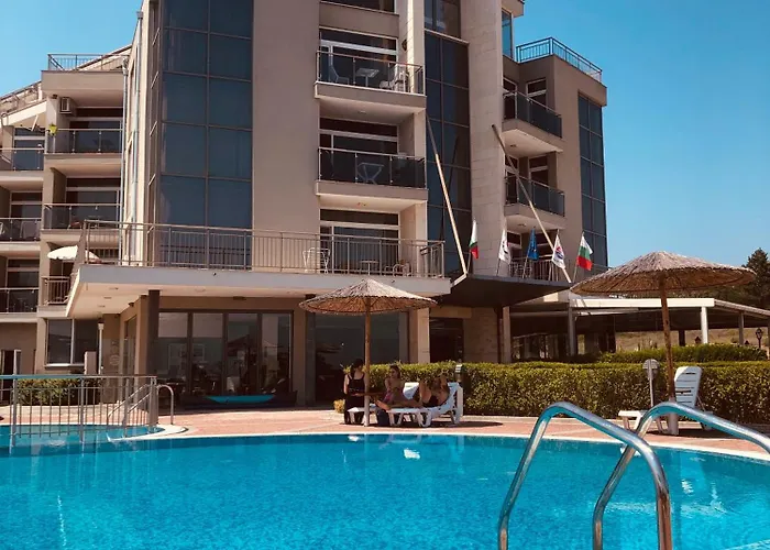 Bulgaria Na Lato Z Widokiem Na Morze